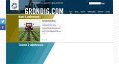 Desktop Screenshot of grondig.com